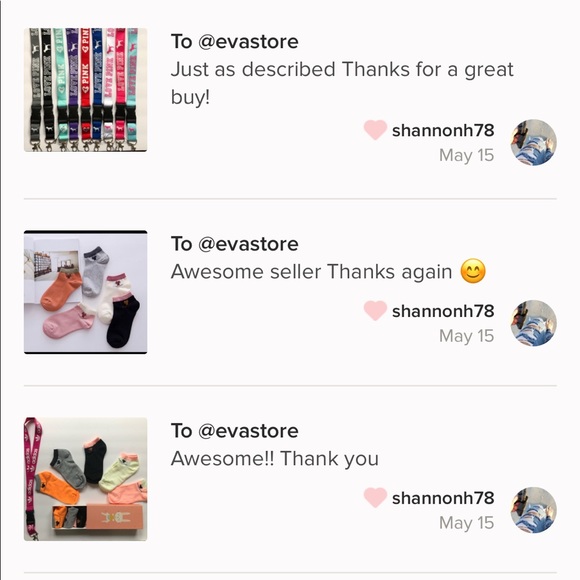 FREE 1 Pink lanyard + 10 pairs of ankle socks - Picture 5 of 5